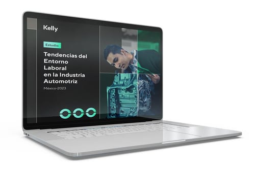 Mockup Tendencias del Entorno Laboral en la Industria Automotriz Mockup Tendencias del Entorno Laboral en la Industria Automotriz